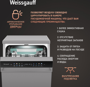   c -   Weissgauff DW 4539 Inverter Touch AutoOpen Inox