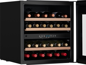 Встраиваемый винный холодильник Weissgauff WWCI-36 DB Dual Zone