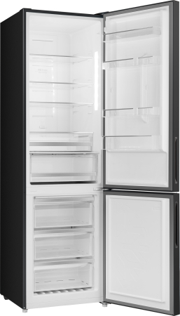     Weissgauff WRK 2000 D Full NoFrost Inverter Black Glass