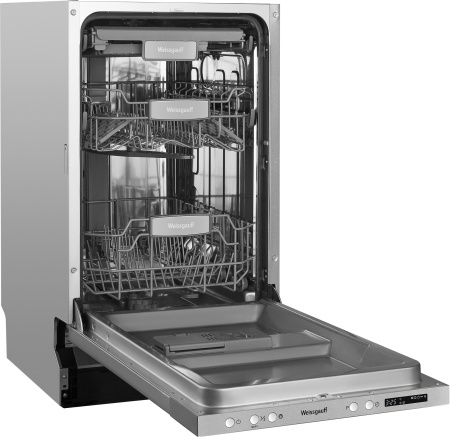 Умная посудомоечная машина с Wi-Fi и лучом на полу Weissgauff BDW 4138 D Wi-Fi