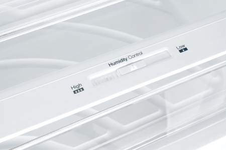 Отдельностоящий холодильник с инвертором Weissgauff WRK 2000 D Full NoFrost Inverter White Glass