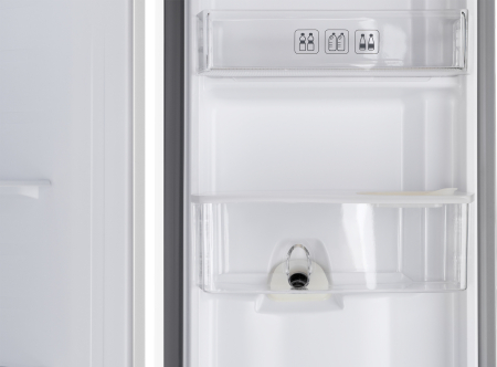 Отдельностоящий холодильник с инвертором и подачей воды  Weissgauff WSBS 600 W NoFrost Inverter Water Dispenser