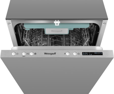 Умная встраиваемая посудомоечная машина с Wi-Fi и лучом на полу Weissgauff BDW 4140 D Wi-Fi (модификация 2024 года)