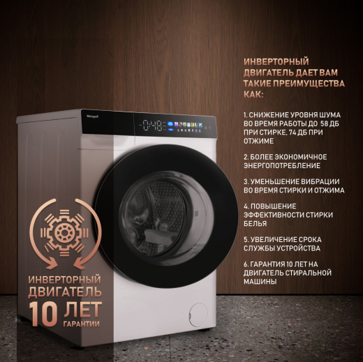 C��������� ������ � ���������� � ����� Weissgauff WM 999 Full Touch DC Inverter Steam
