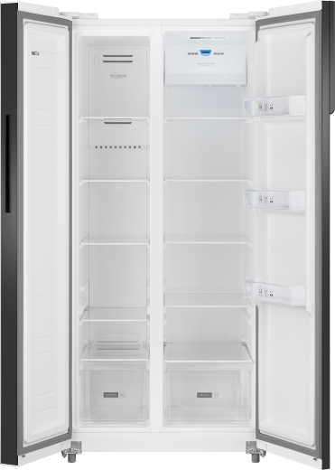 ��������������� ����������� � ���������� Weissgauff WSBS 500 Inverter NoFrost White Glass 