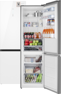     Weissgauff WRK 2000 Total NoFrost Inverter White Glass