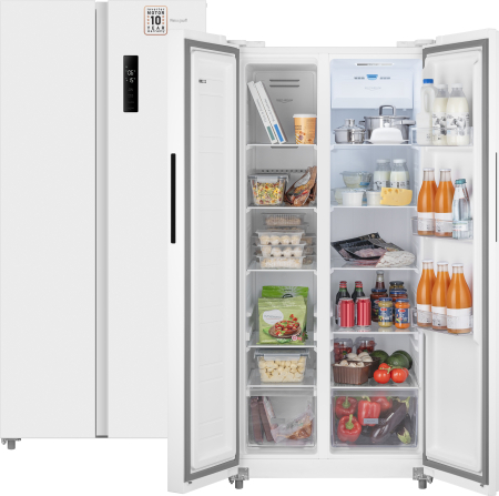     Weissgauff WSBS 500 Inverter NoFrost White 