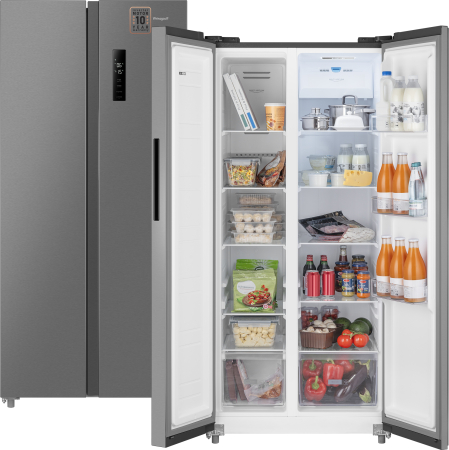     Weissgauff WSBS 500 Inverter NoFrost Inox