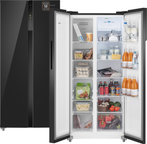     Weissgauff WSBS 500 Inverter NoFrost Black Glass