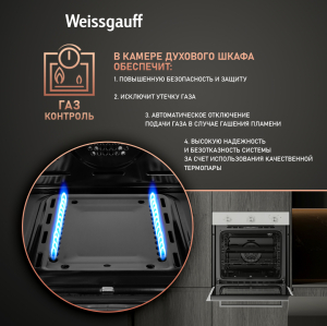    Weissgauff WGO 702 WHITE GLASS
