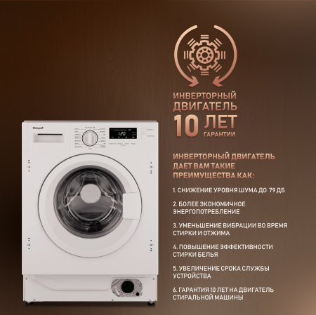        Weissgauff WMI 6147 Inverter Steam