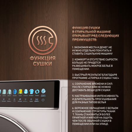 C   ,  , , ,    Weissgauff WMD 58411 Direct Drive Inverter Premium Steam