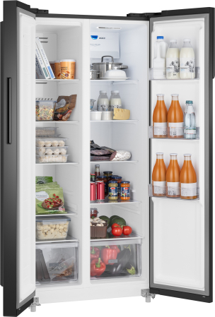     Weissgauff WSBS 500 Inverter NoFrost Rock Glass 