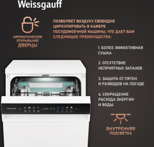   c -   Weissgauff DW 4539 Inverter Touch AutoOpen White