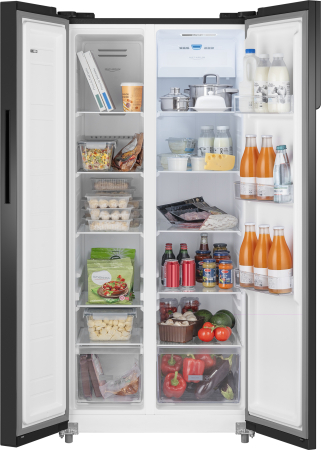     Weissgauff WSBS 500 Inverter NoFrost Rock Glass 