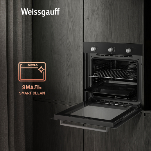 ������� ���� ������� Weissgauff WGO 706 BLACK GLASS