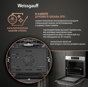    Weissgauff WGO 702 D WHITE GLASS