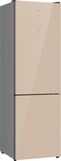 ��������������� ����������� Weissgauff WRK 195 D Full NoFrost Beige Glass