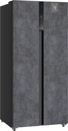     Weissgauff WSBS 500 Inverter NoFrost Rock Glass 