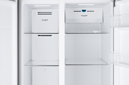     Weissgauff WSBS 600 NoFrost Inverter Dark Grey Glass