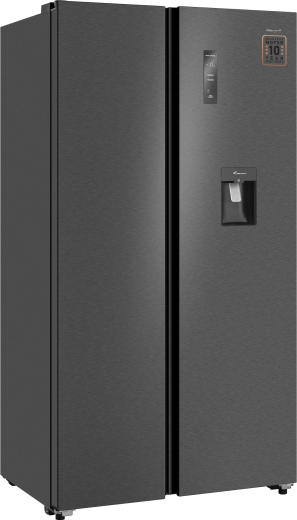 WSBS 590 Inverter NoFrost Water Dispenser Dark Inox (120570)