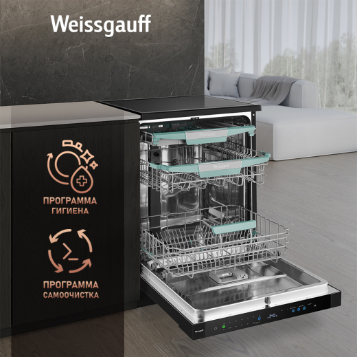 ������������� ������ � ����-����������� � ���������� Weissgauff DW 6114 Inverter Touch AutoOpen Black