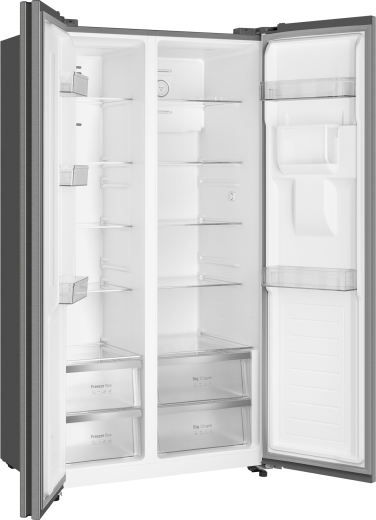 WSBS 590 Inverter NoFrost Water Dispenser Beige Glass (126257)